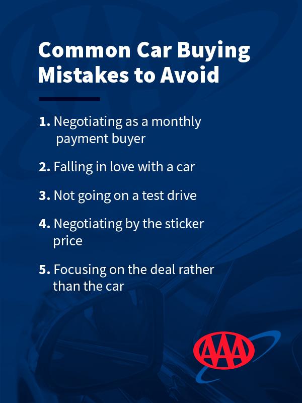 Top Mistakes to Avoid When Buying Your Next Car