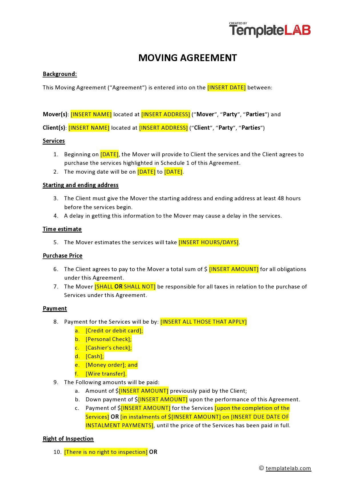 Identifying Potential Pitfalls in‌ Moving Service Contracts