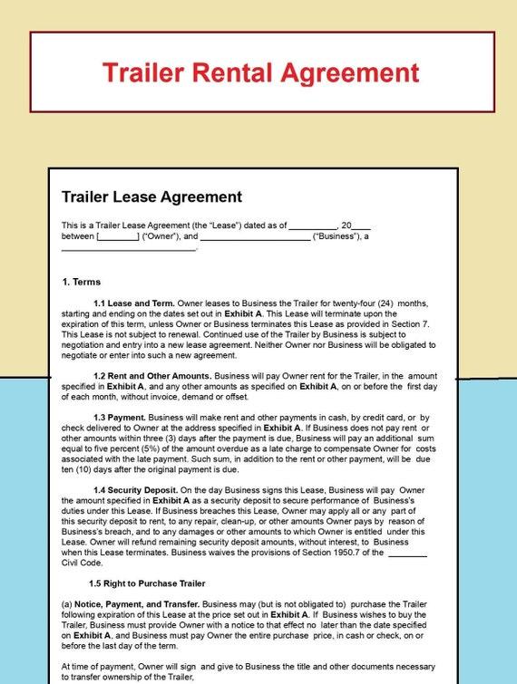 Navigating the​ Basics of Trailer interchange Agreements